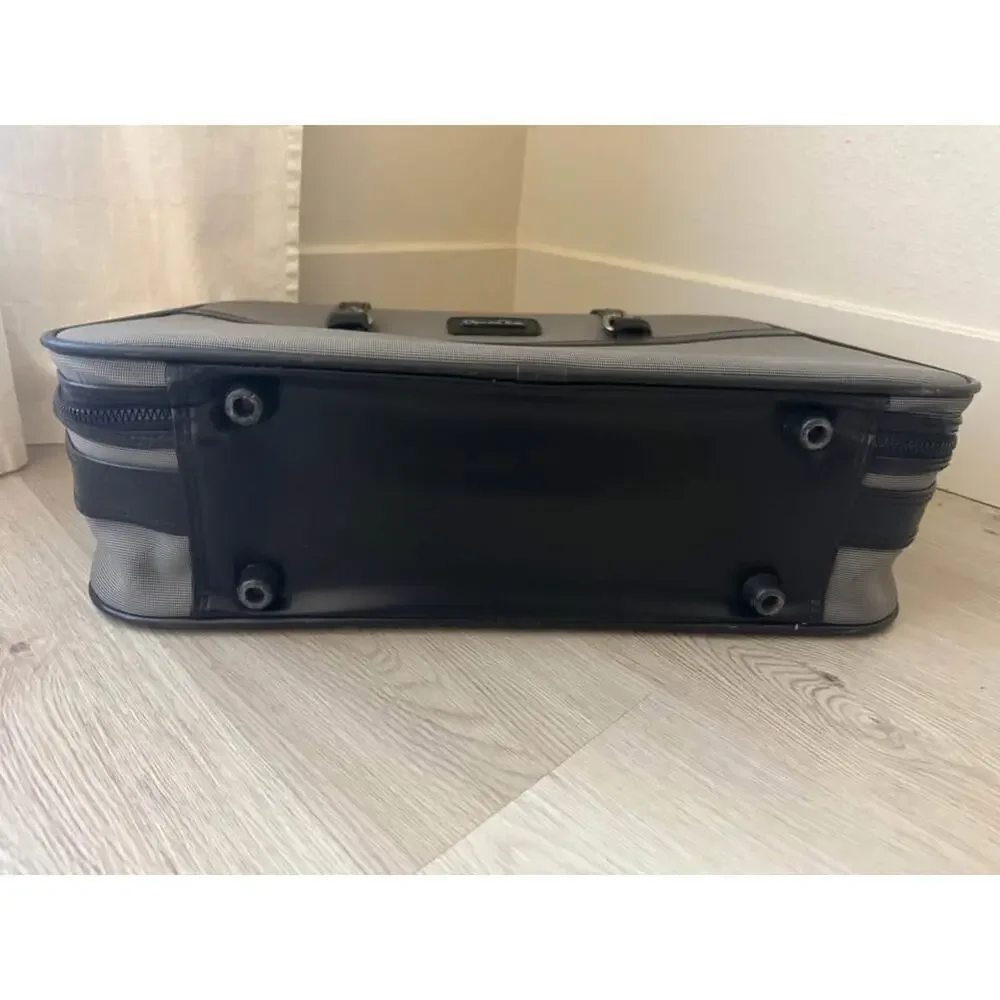 Oscar de la Renta Vintage 80s Travel Luggage Briefcase